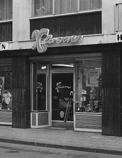 Der Friseursalon von Hermann Klasen