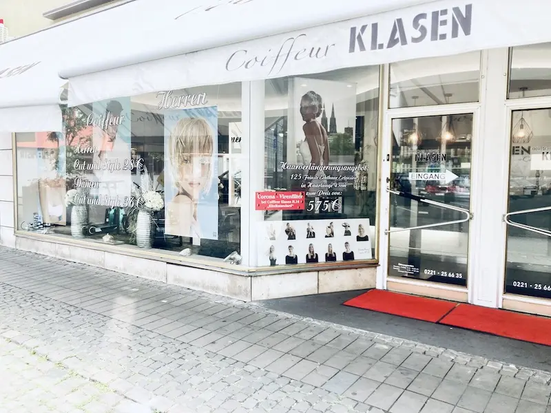 Der Freiseursalon von Hermann Klasen